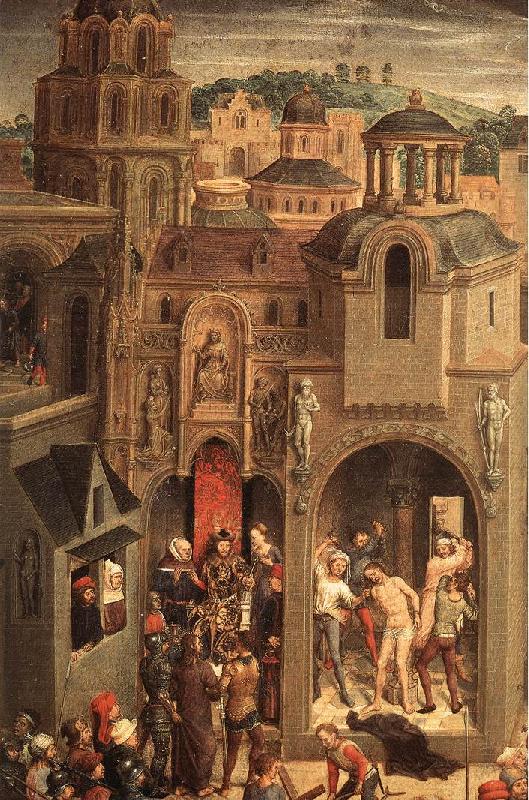 MEMLING, Hans Scenes from the Passion of Christ (detail) sg oil painting image